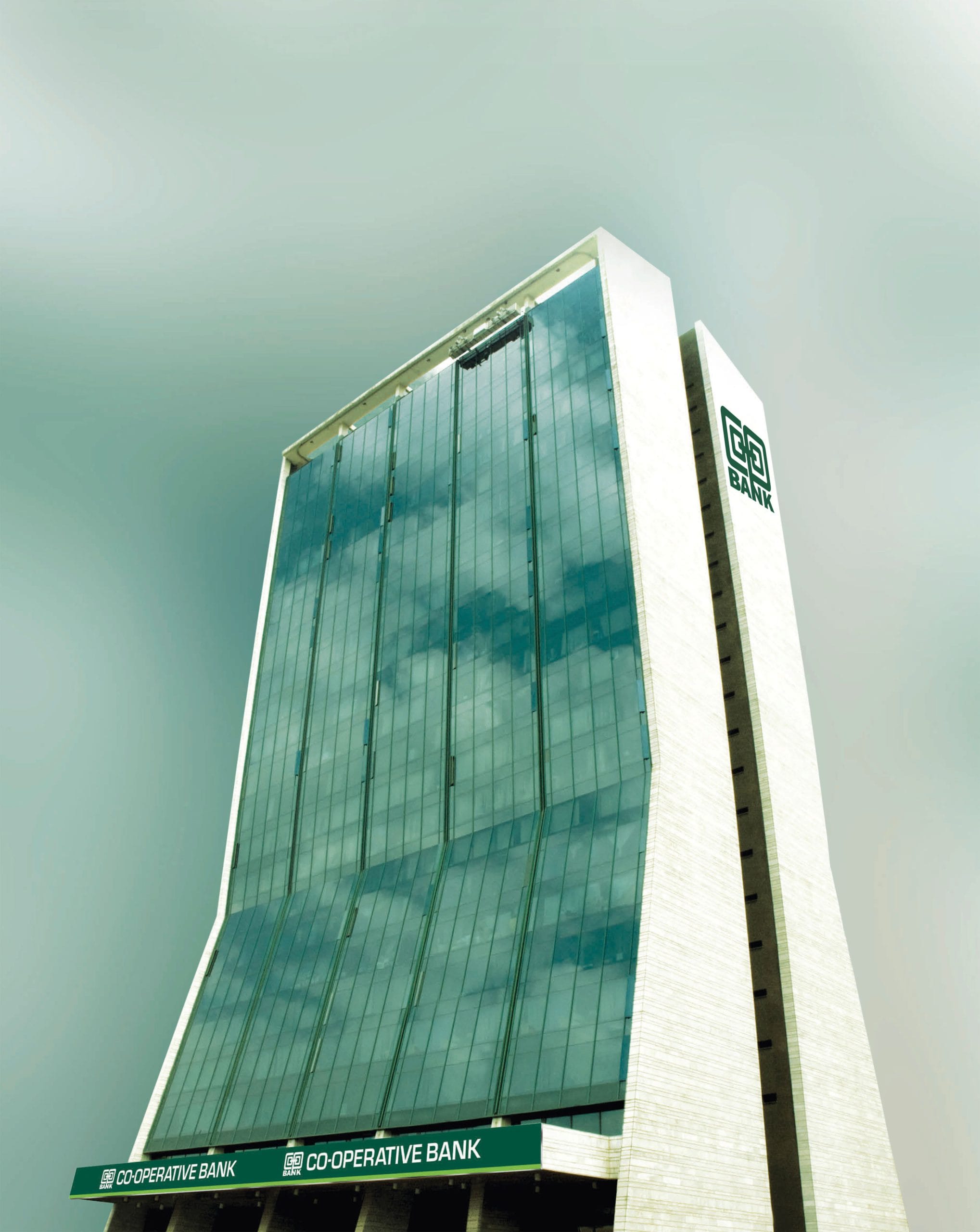 Co-operative Bank headquarters at Co-operative House, Haile Selassie Avenue, Nairobi