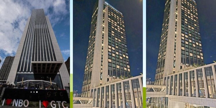 JW Marriott Hotel Nairobi's 35-storey tower