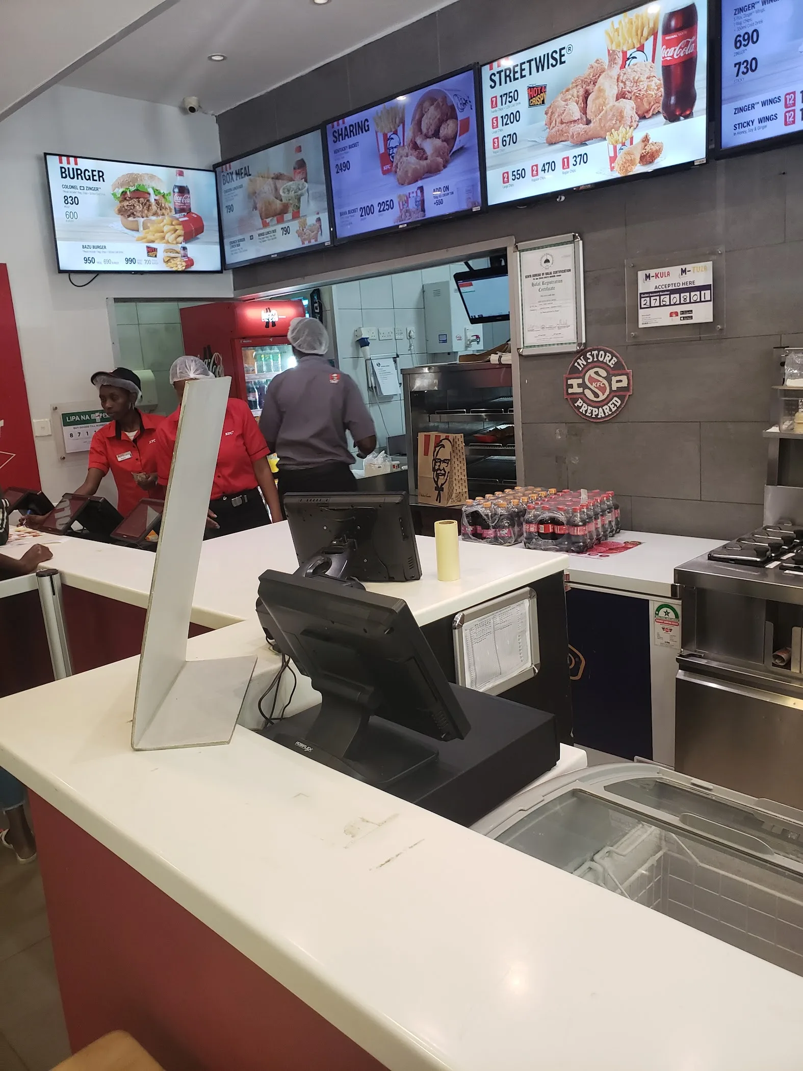 KFC Kenya — Fried Chicken Restaurants, Branches & Delivery | Business Listings Kenya 14 KFC's Mama Ngina Street branch at Jubilee Insurance House, Nairobi CBD