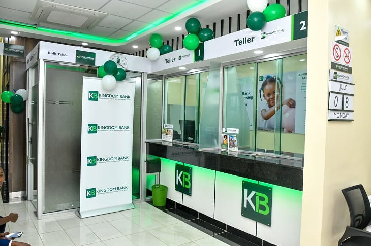 Kingdom Bank branch banking hall customer service Kenya