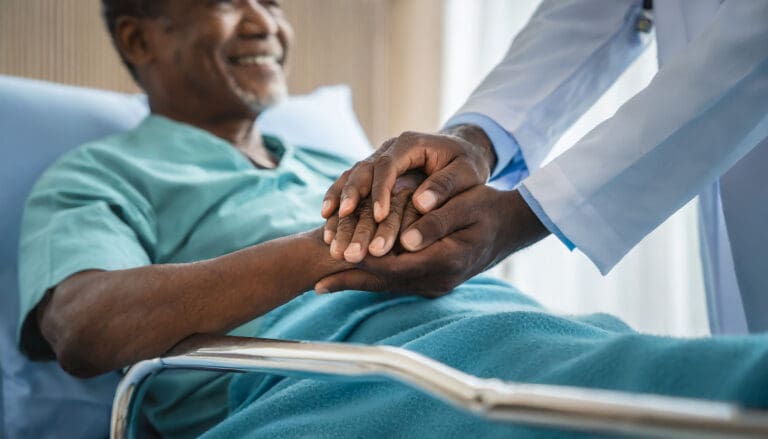 A comfortable, non-hospital-like chemotherapy and outpatient care unit