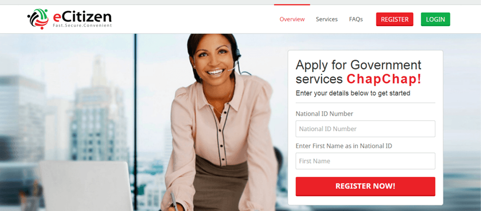 BRS eCitizen online company registration portal Kenya