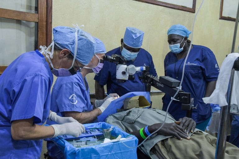 The renowned Eye Unit, founded in 1975, serving patients from across East and Central Africa
