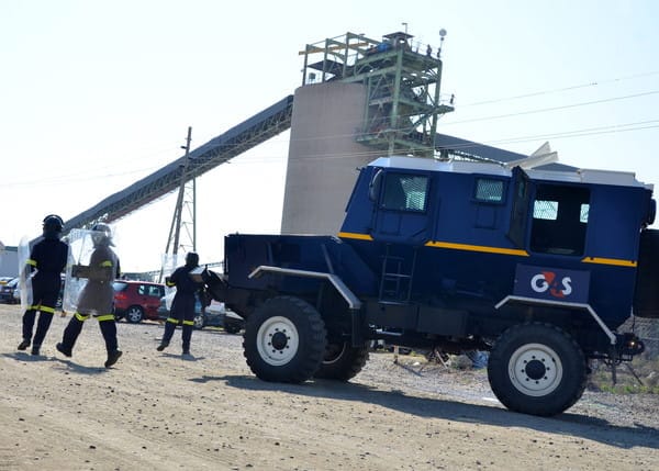 G4S cash in transit armoured vehicle Kenya