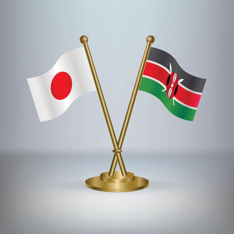 japan kenya flags