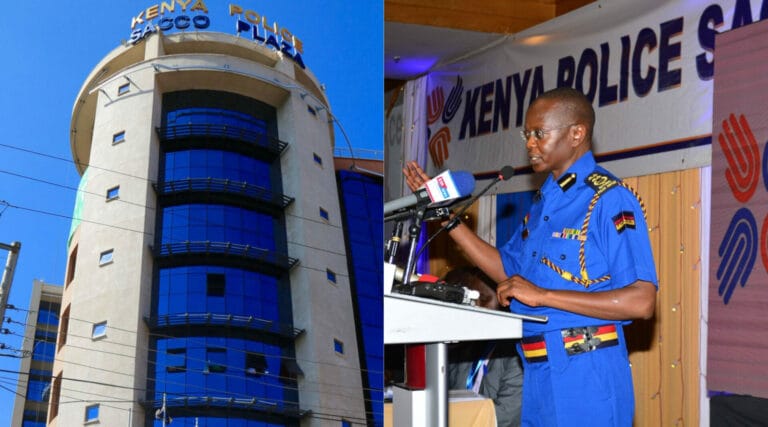 Kenya Police Sacco Plaza, head office on Ngara Road, Nairobi