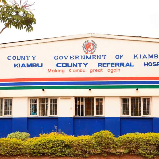 Kiambu Level 5 Hospital main building Kiambu Town
