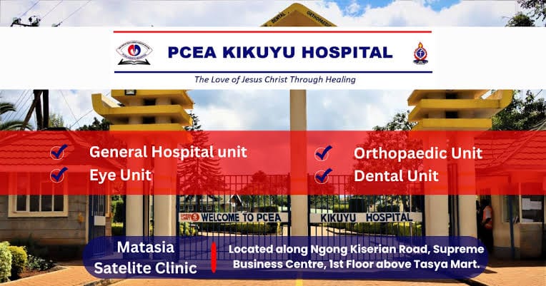 PCEA Kikuyu Hospital — Eye, Orthopaedic & General Care Since 1908 | Business Listings Kenya 16 The Orthopaedic Rehabilitation Centre, dedicated in 1998