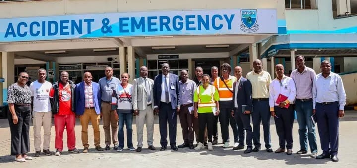 MTRH's Accident & Emergency unit — operational 24/7