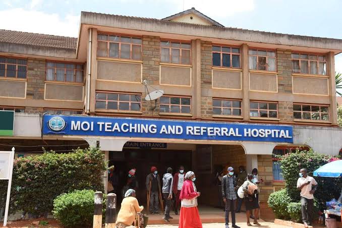MTRH's main campus along Nandi Road, Eldoret Town