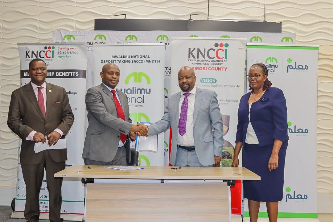 A Mwalimu National Sacco branch serving teacher members across Kenya