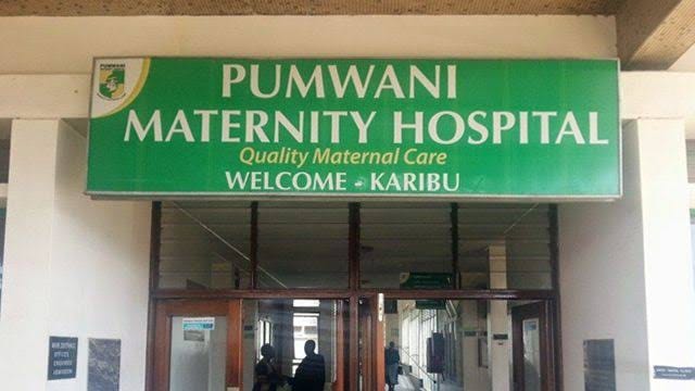 Pumwani Maternity Hospital on General Waruingi Street, Starehe, Nairobi
