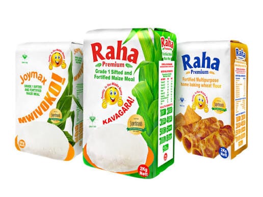 RAHA Premium Kavagara flour — meaning "joy" in Swahili