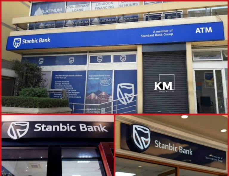 A Stanbic self-service digital centre with 24/7 ATM access