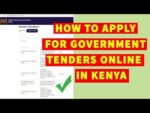 tenders