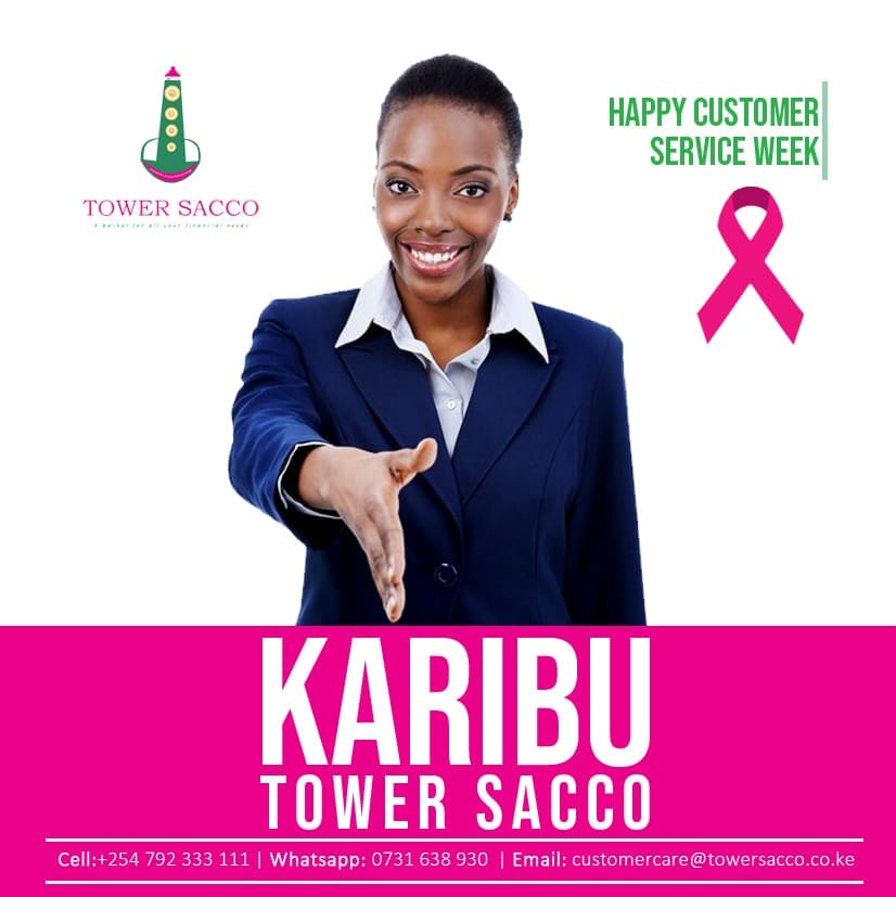 A Tower Sacco agent — part of the 300+ network enabling after-hours transactions
