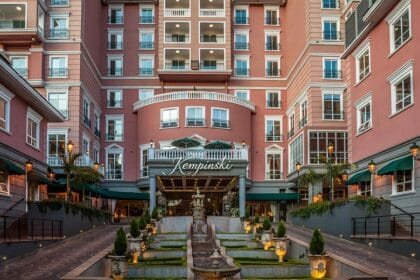 Villa Rosa Kempinski's ten-floor tower along Chiromo Road, Westlands, Nairobi