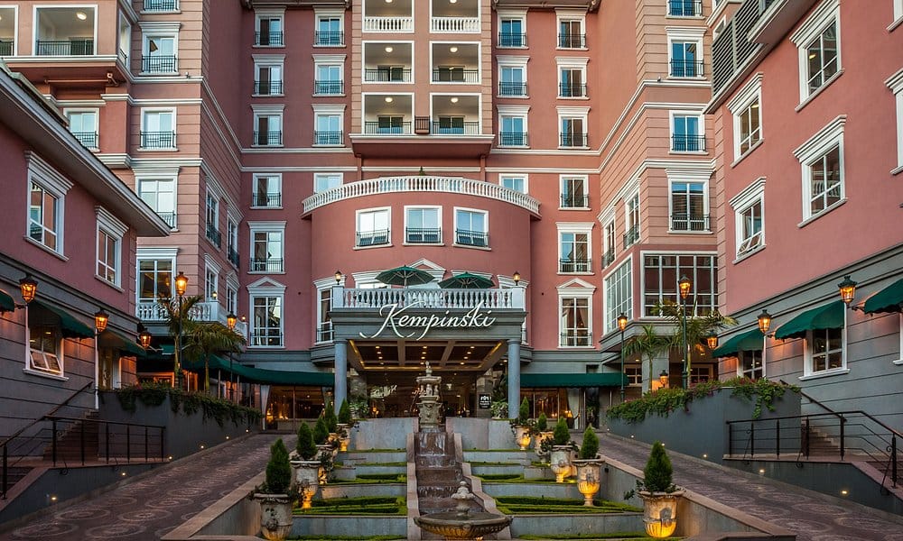 Villa Rosa Kempinski's ten-floor tower along Chiromo Road, Westlands, Nairobi