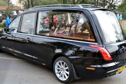Lee Funeral Homes jaguar Hearse
