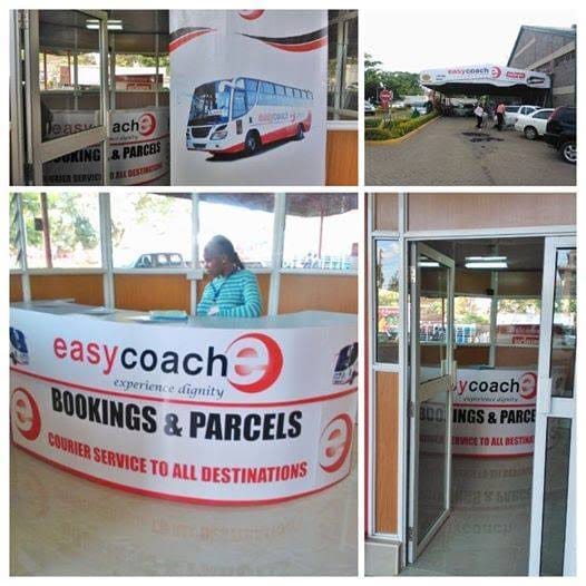 Easy Coach booking office lounge Kenya