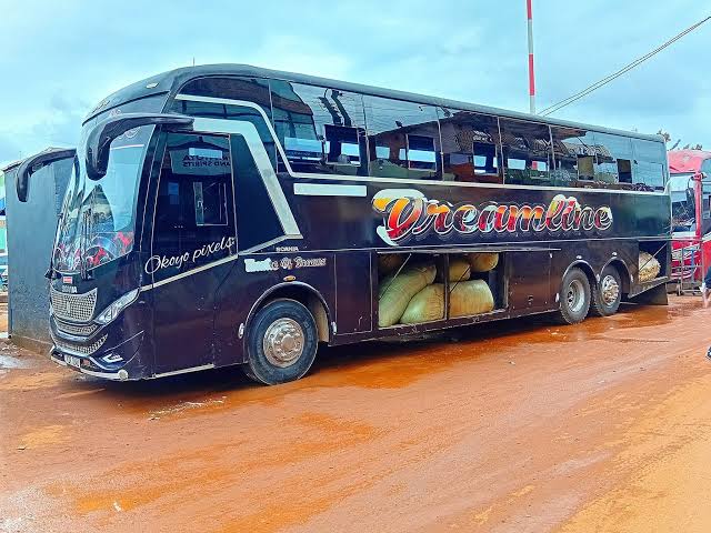 Dreamline Express Kenya – Luxury Coaches, Routes & Parcel Services 14 Dreamline Express modern coach on Kenyan highway