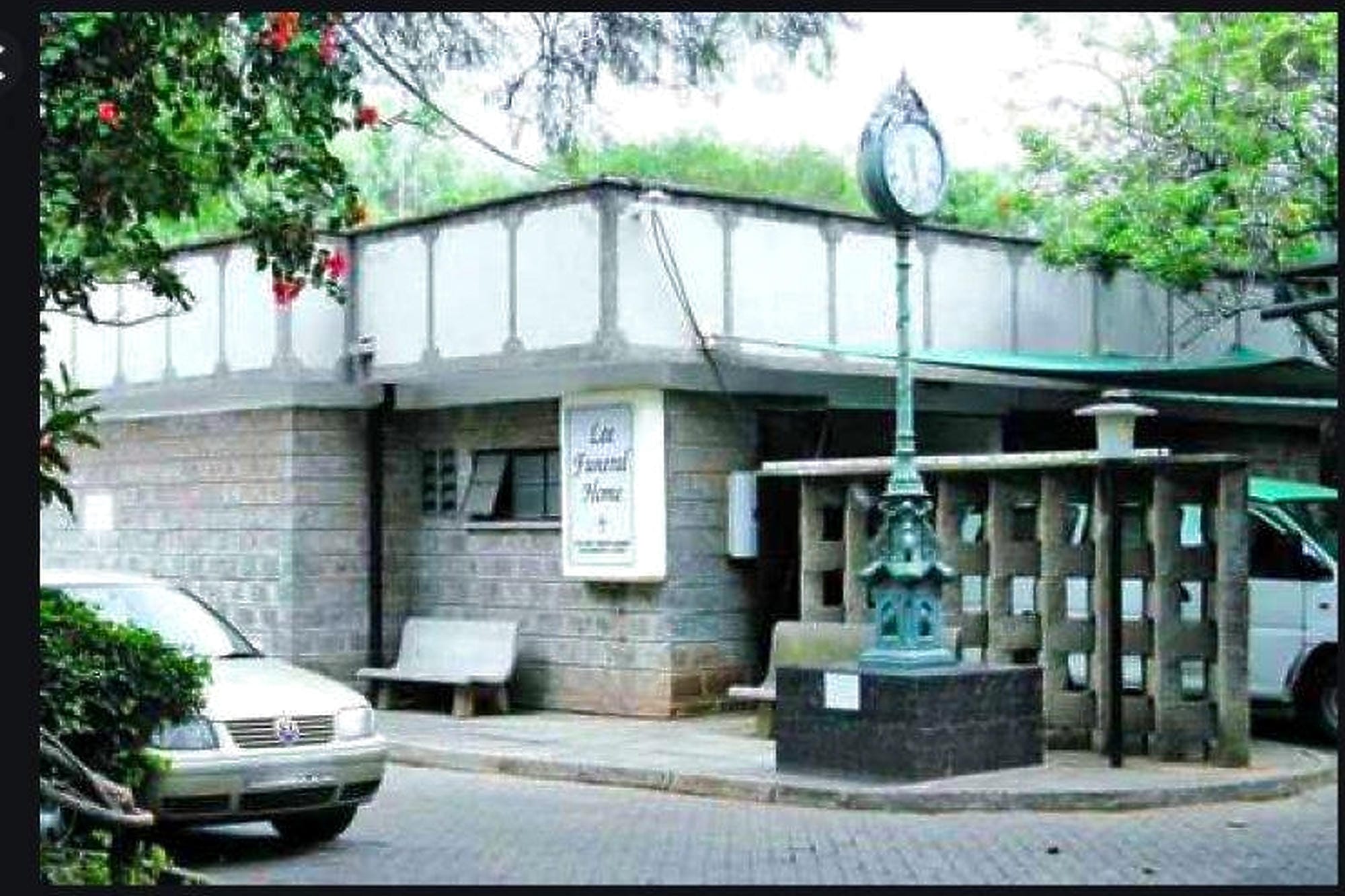 Lee Funeral Home exterior building facade on Argwings Kodhek Road, Nairobi