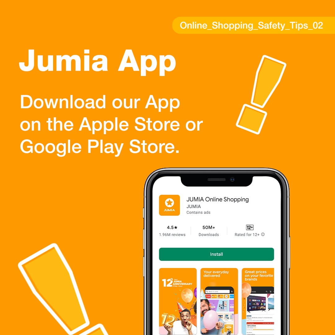 Jumia Kenya mobile app screenshot