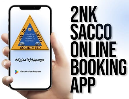 2NK SACCO member account or mobile banking support visual