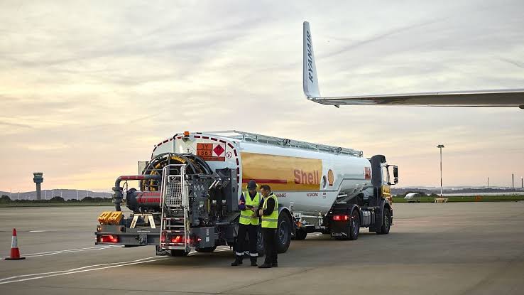 Shell aviation fuel JKIA airport Kenya