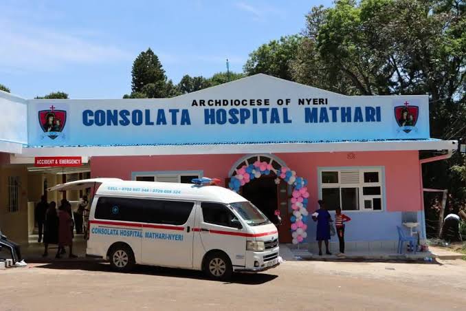 Best hospitals in Nyeri County 2026 contacts SHA Outspan Consolata Mwai Kibaki