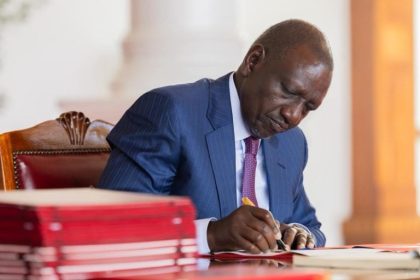 ruto at statehouse