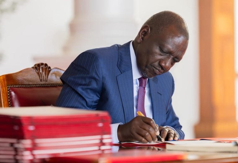 ruto at statehouse