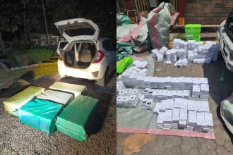 Seized counterfeit goods and contraband from DCI INTERPOL Operation Usalama XII Kenya October 2026