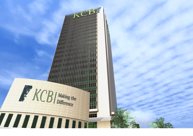 KCB Bank Kenya headquarters building in Nairobi where the new job vacancies are based